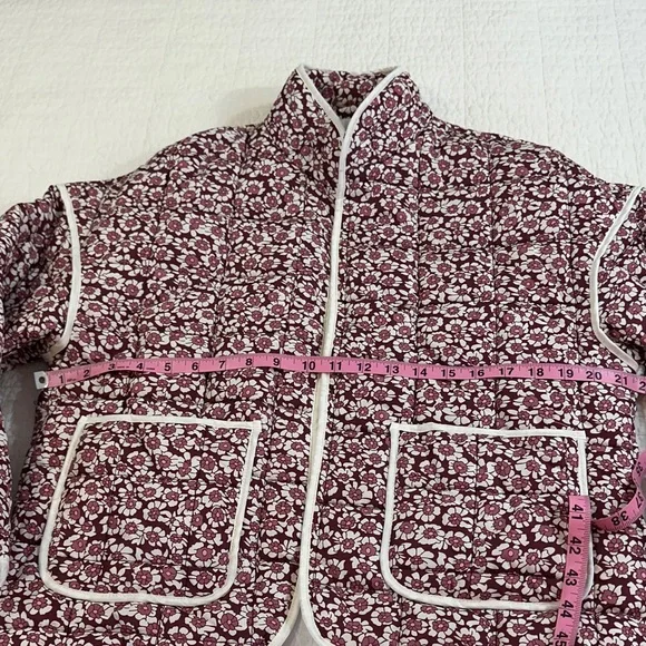 Quilted Floral Jacket Cottagecore Grandmacore medium NWOT - Picture 4 of 5